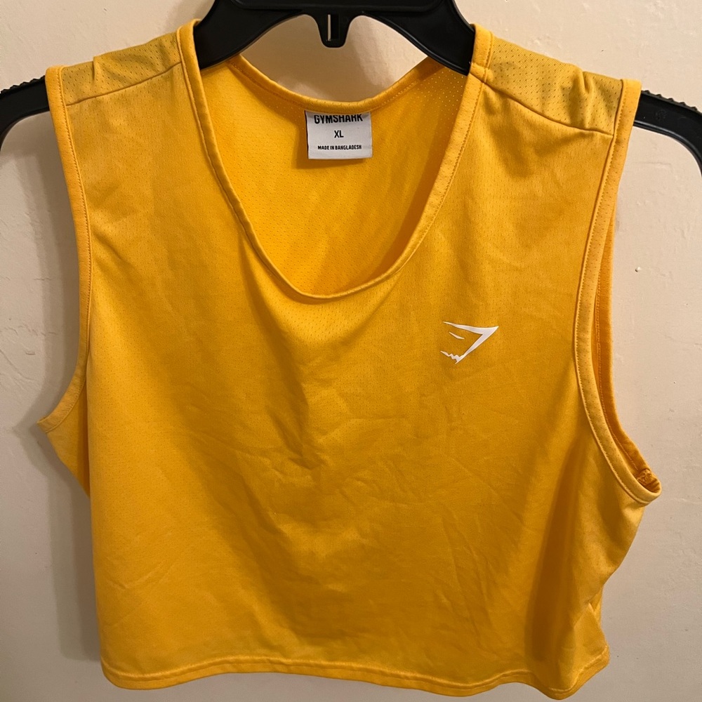 Gymshark Apricot Orange Training Crop Tank